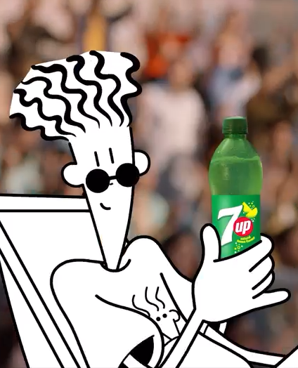 7Up TVC with Fido Dido